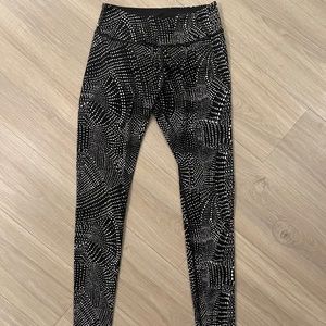 Beyond Yoga Funky Black and White Yoga Pant